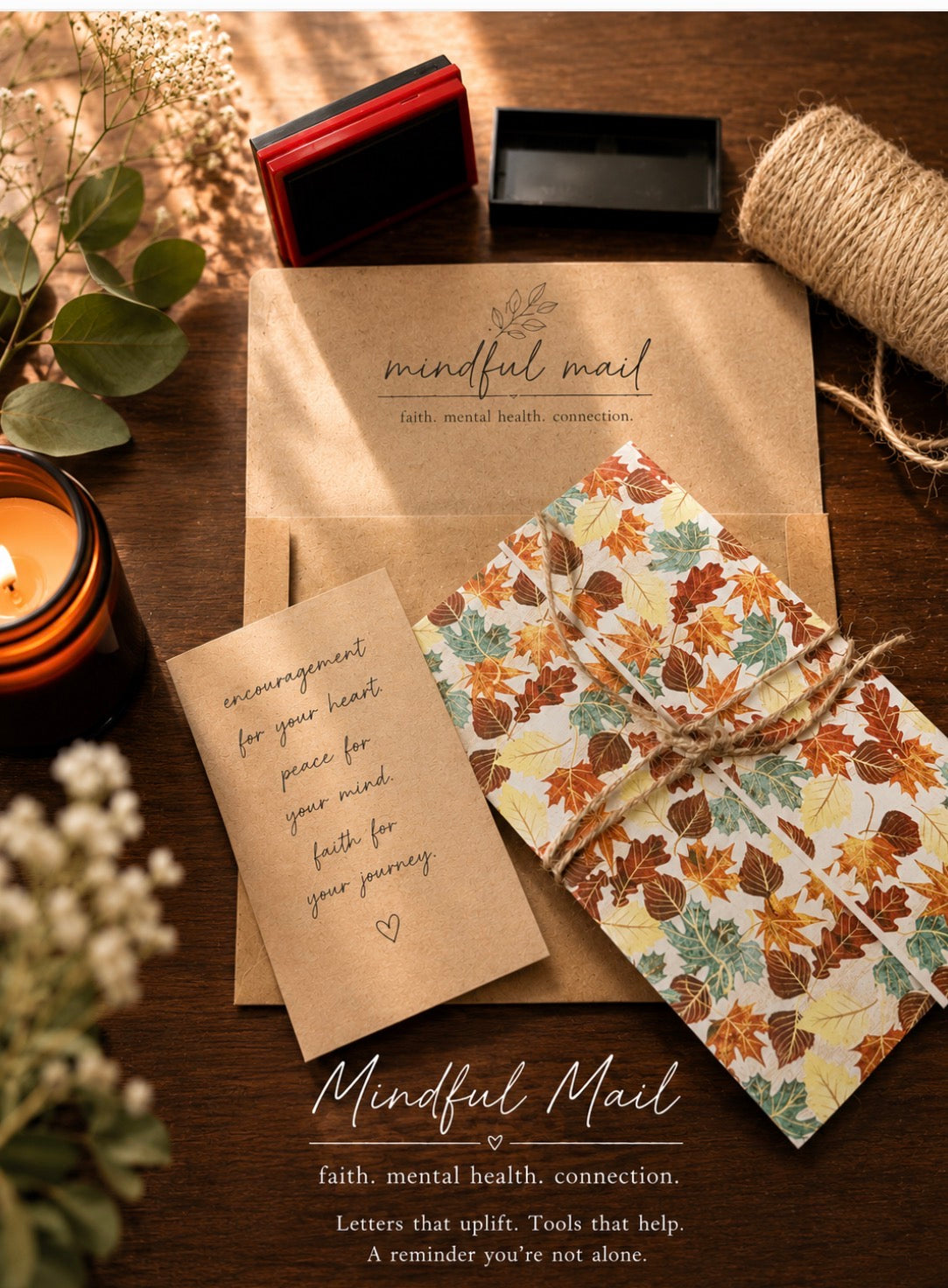 Mindful Mail Club | Monthly Mental Health & Faith-Based Snail Mail Subscription